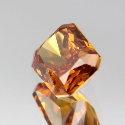 fancy deep brownish yellowish orange Diamond 0.437ct