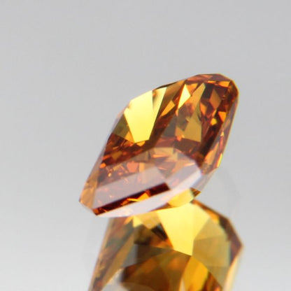 fancy deep brownish yellowish orange Diamond 0.437ct