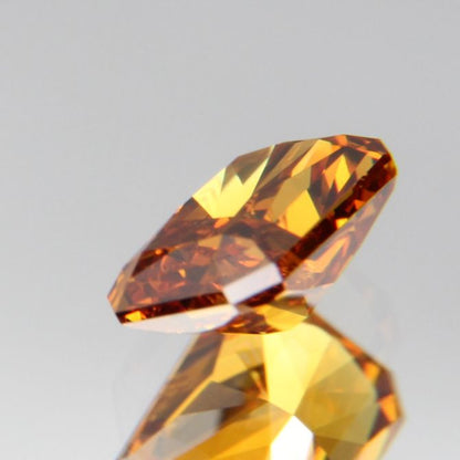 fancy deep brownish yellowish orange Diamond 0.437ct