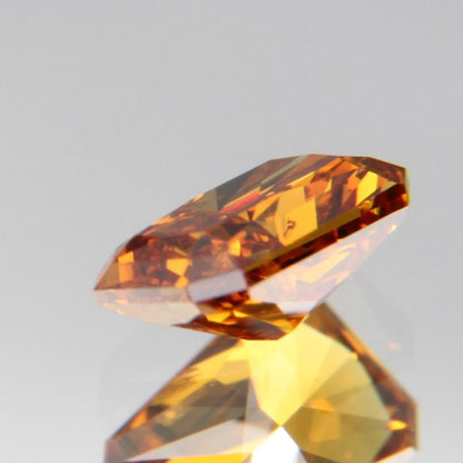 fancy deep brownish yellowish orange Diamond 0.437ct