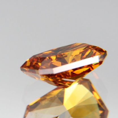 fancy deep brownish yellowish orange Diamond 0.437ct