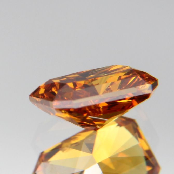 fancy deep brownish yellowish orange Diamond 0.437ct