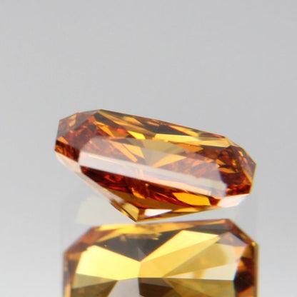 fancy deep brownish yellowish orange Diamond 0.437ct
