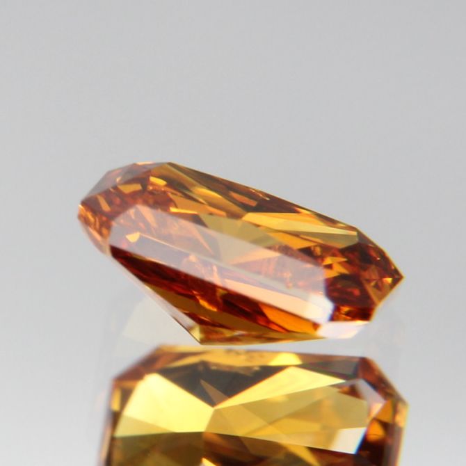 fancy deep brownish yellowish orange Diamond 0.437ct
