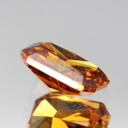 fancy deep brownish yellowish orange Diamond 0.437ct