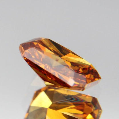 fancy deep brownish yellowish orange Diamond 0.437ct