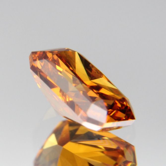 fancy deep brownish yellowish orange Diamond 0.437ct