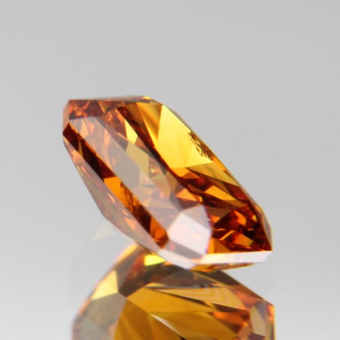 fancy deep brownish yellowish orange Diamond 0.437ct