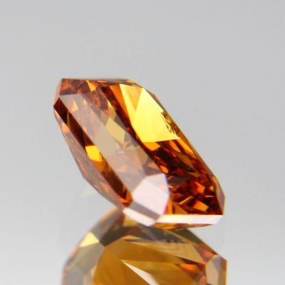 fancy deep brownish yellowish orange Diamond 0.437ct