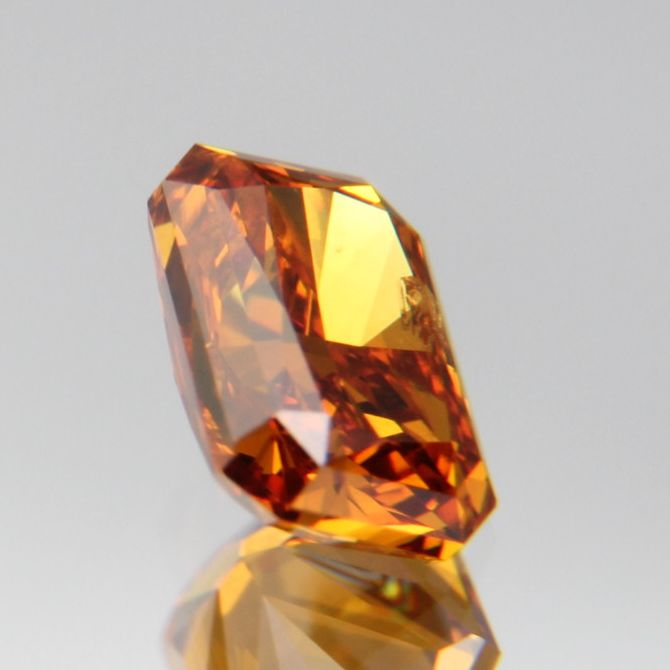 fancy deep brownish yellowish orange Diamond 0.437ct