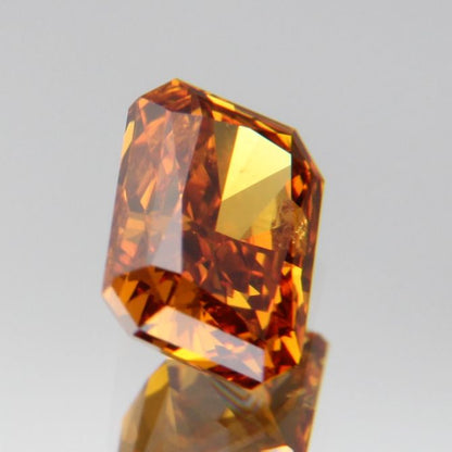 fancy deep brownish yellowish orange Diamond 0.437ct