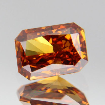 fancy deep brownish yellowish orange Diamond 0.437ct